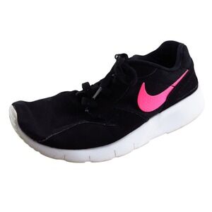 Nike Girls' 6.5 Black Fabric‎ Athletic Running Shoes Sneakers